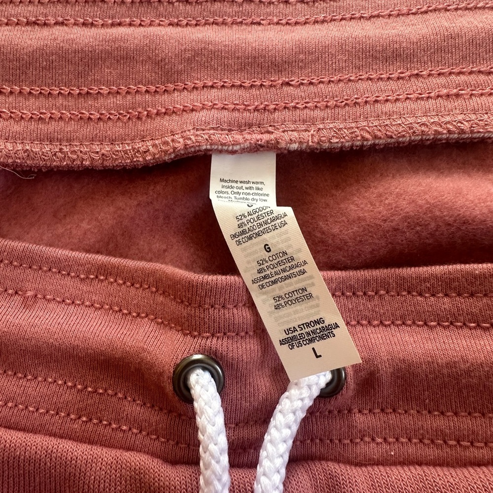 Pink Drawstring Sweatpants - Picture 4 of 4